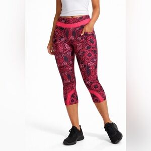 Lululemon Run Inspire Crop II Prisma Multi Guava Lava Boom Juice Colorway Sz: 10